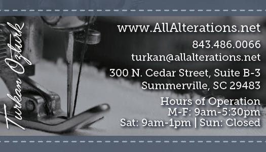 All Alterations Tailoring & Embroidery