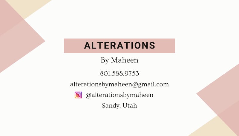 Alterations by Maheen