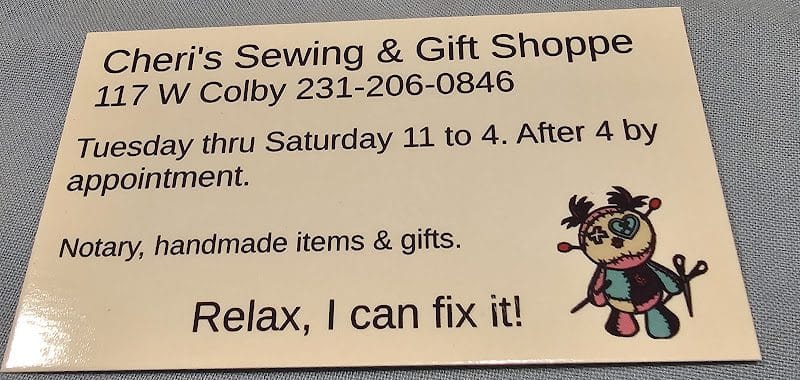 Cheri’s Sewing & Gift Shoppe (Cheri Brightwell)