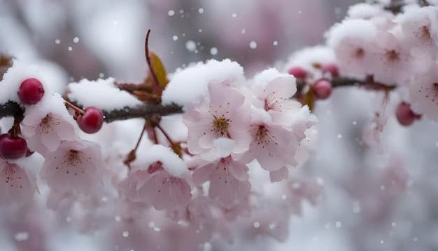 Cherries in the Snow