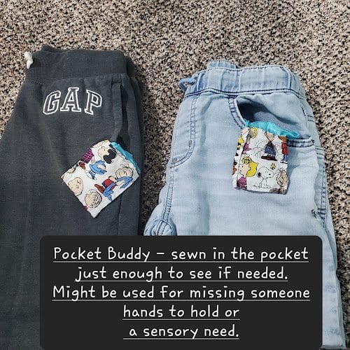 Danielle Furney Sewing, Repairing, and Adaptive clothing.