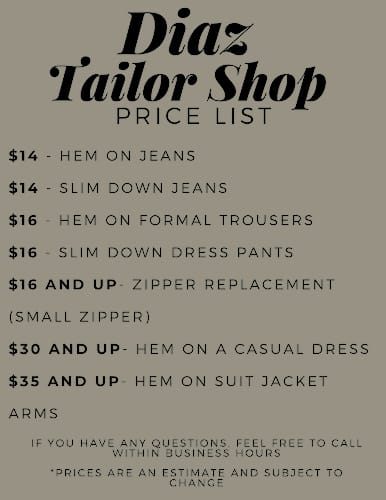 Diaz Tailor Shop