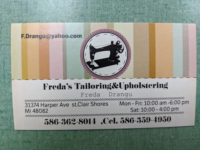 Freda’s Tailoring & Upholstering