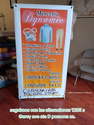 Mercería Dynamic ,Alterations,Tailoring,costura y sastre