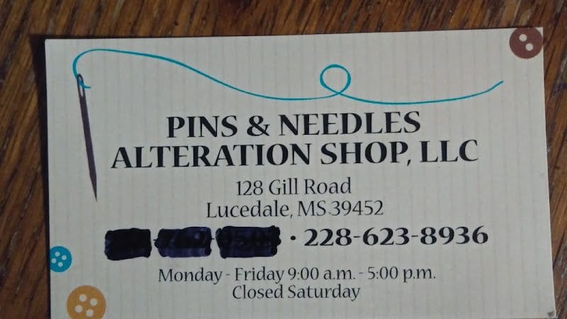Pins & Needles Alteration Shop