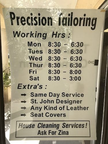 Precision Tailoring by Zina (alterations) By Zina