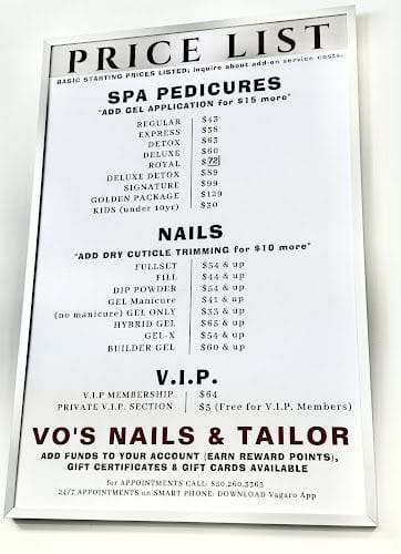 Vo’s Nails & Tailor